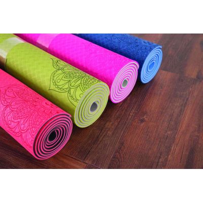 Two-tone TPE Yoga mat
