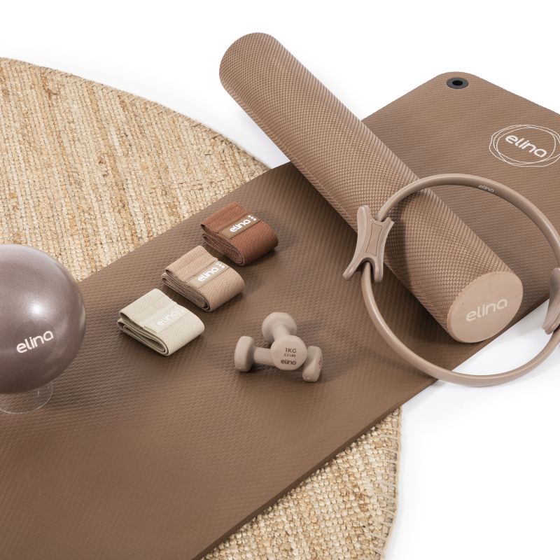 Pack de Acessórios de Pilates | Kit Completo para Treinar em Casa ou no Ginásio
