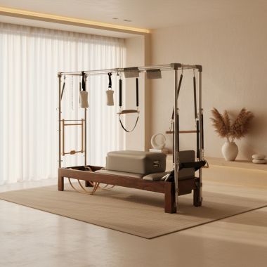 Reformer Cadillac clássico madeira escura