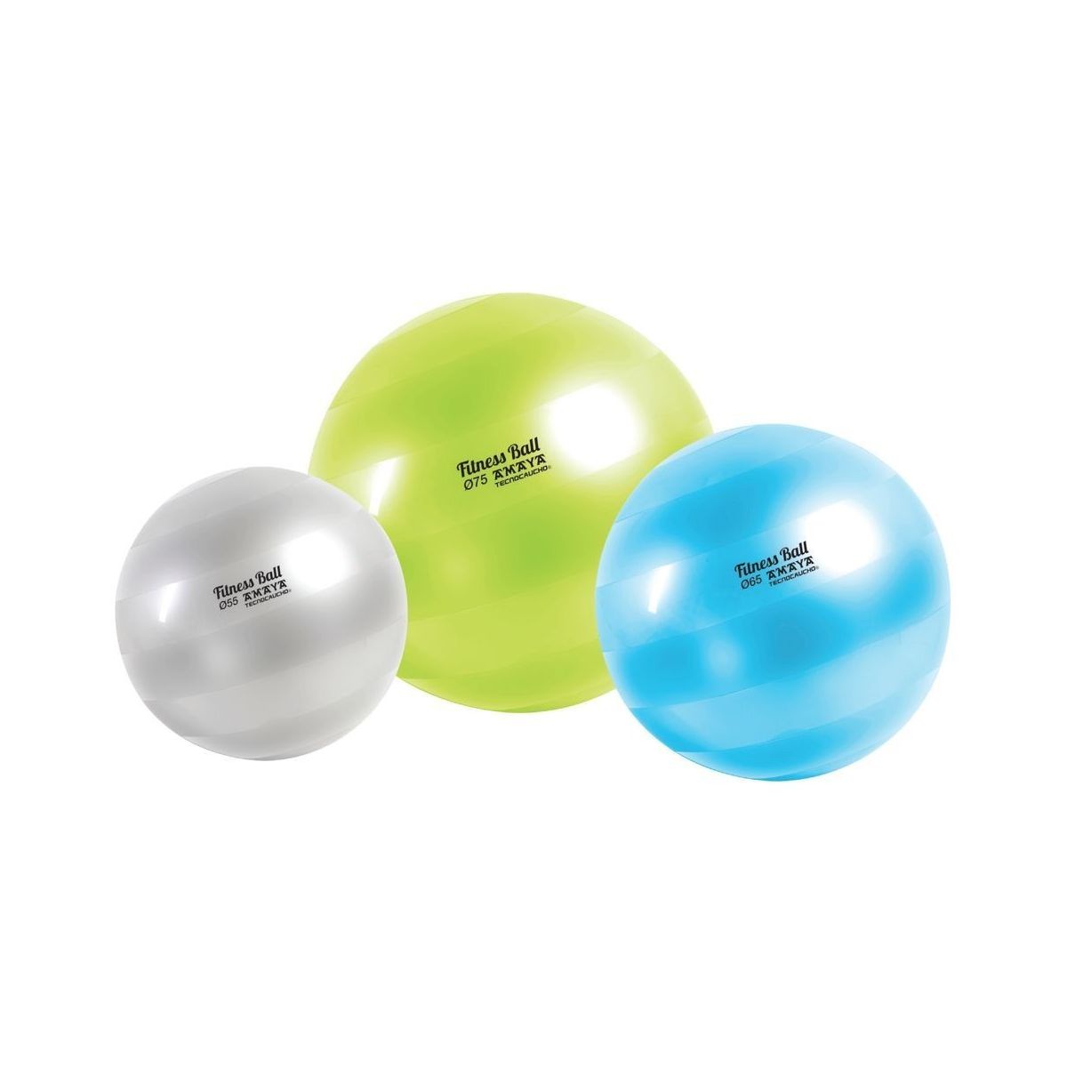 Fitness Ball 75 cm.Tecnocaucho® Antiexplosión