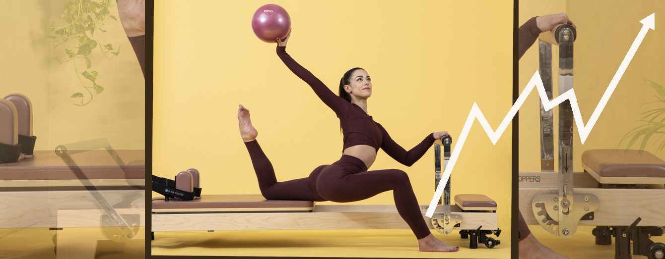 Co stoi za skokiem Elina Pilates w ostatnim roku? 12 miesięcy strategii, zespołu i nowego etapu w marketingu, które napędzają jej wzrost.